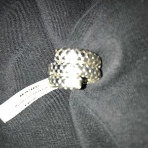 John Hardy Dot Sterling Silver Double Ring